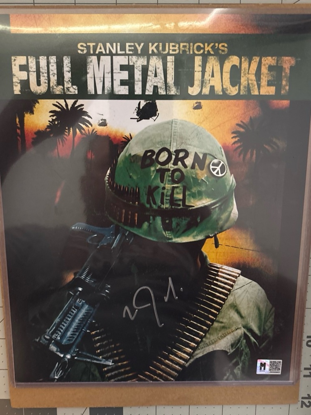 Vincent D’Onofrio autograph Full Metal Jacket